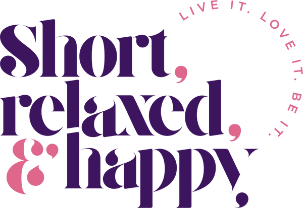 Short, Relaxed, & Happy logo
