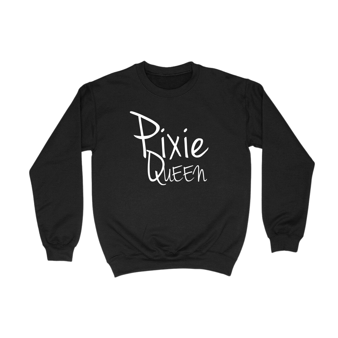 Pixie Queen Crewneck Sweatshirt *NEW* - TheHaiRazor